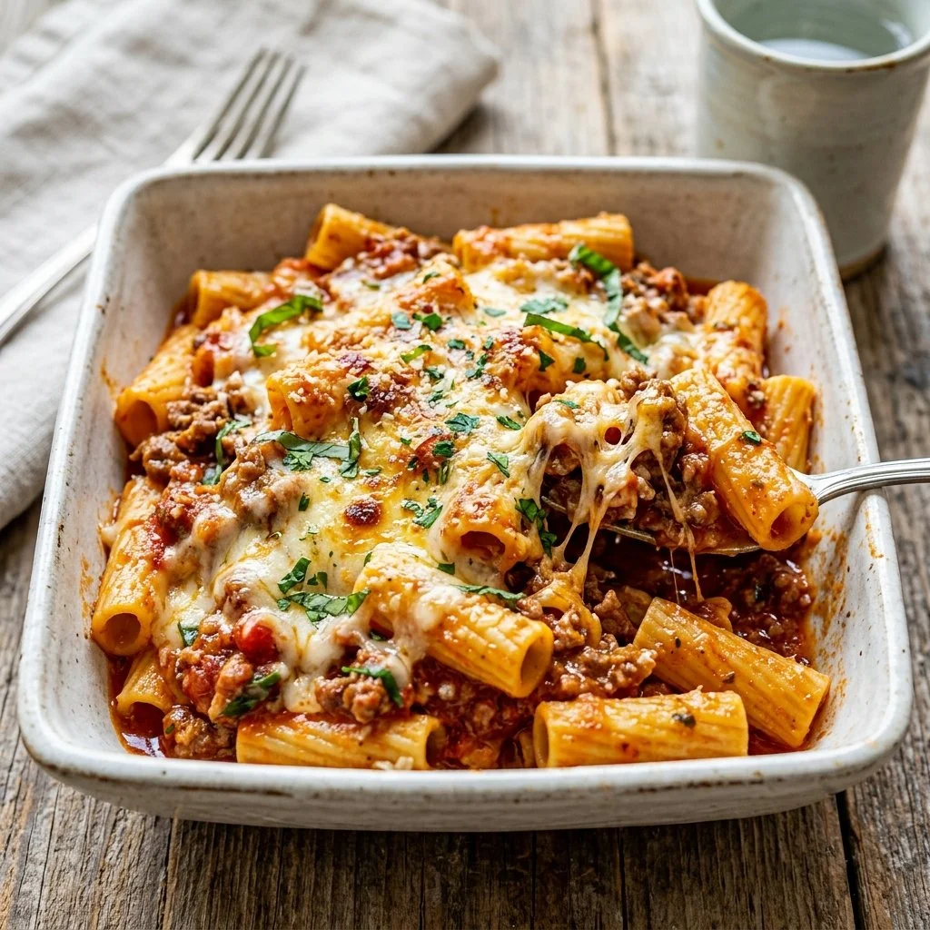 Delicious Million Dollar Pasta dish with rich sauce and fresh ingredients.